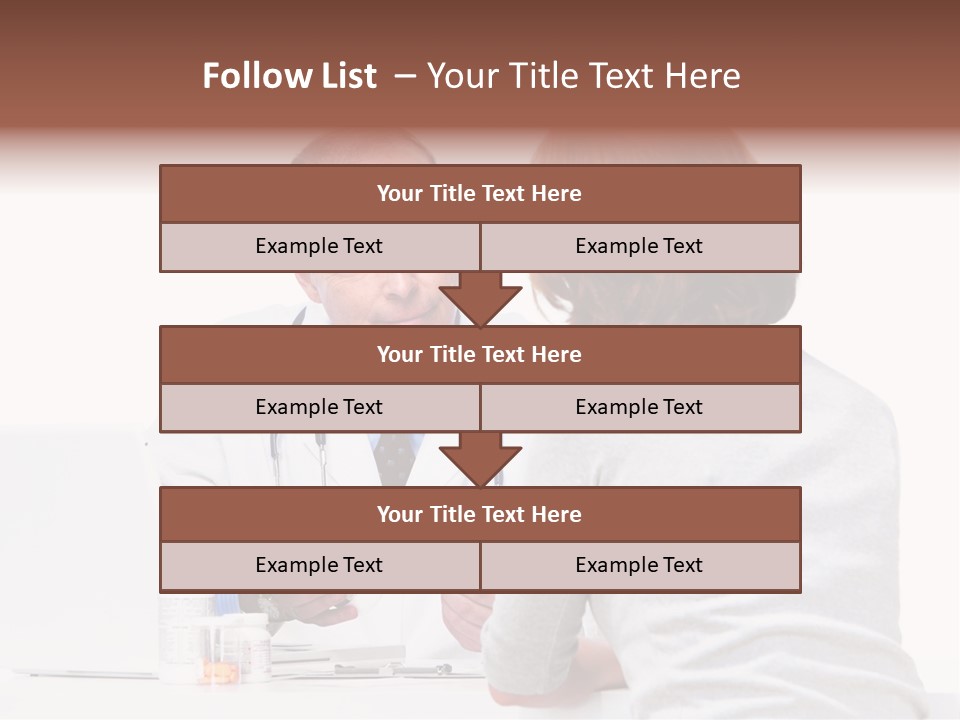 Senior Care Pain PowerPoint Template