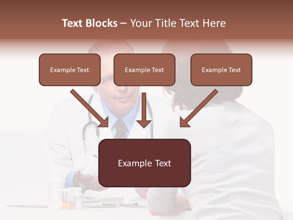 Senior Care Pain PowerPoint Template