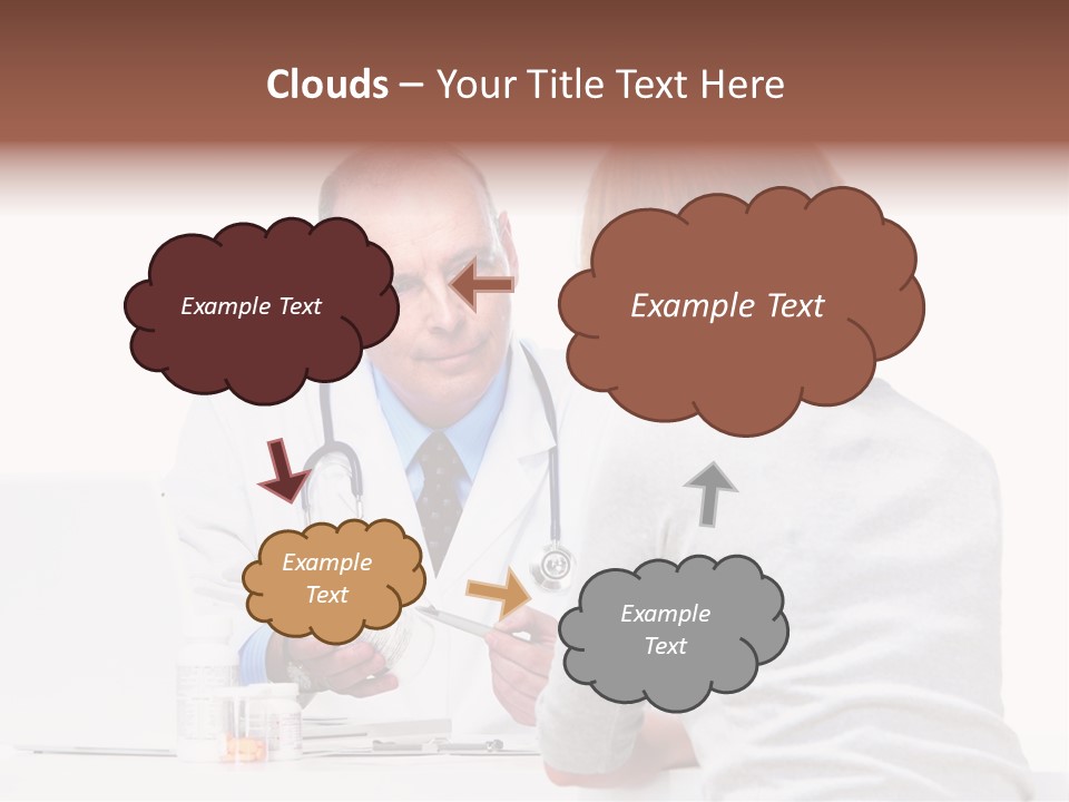 Senior Care Pain PowerPoint Template