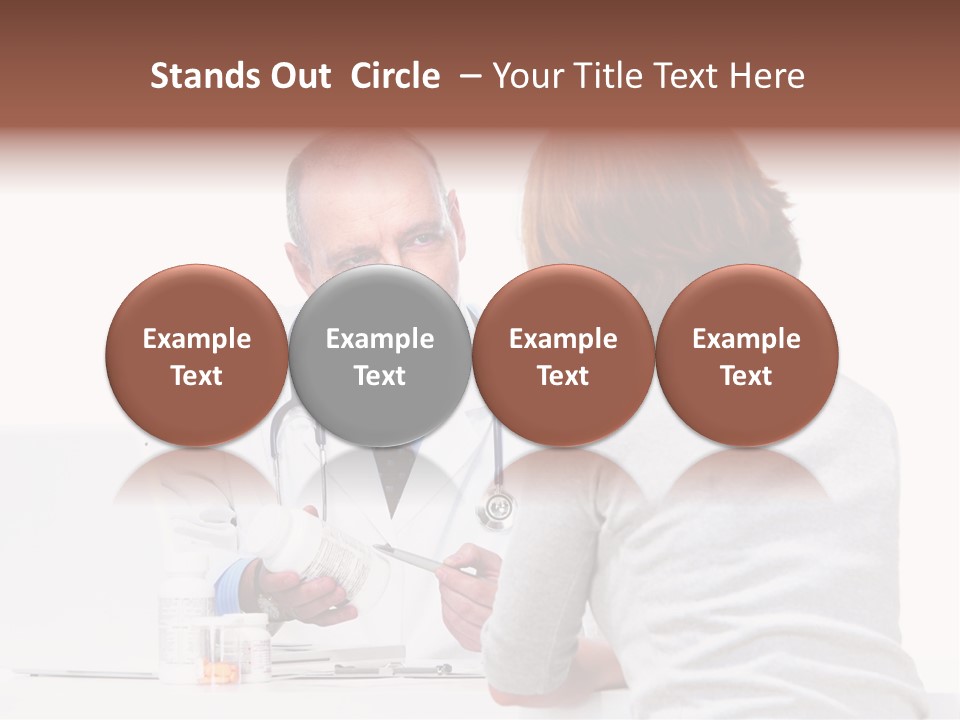 Senior Care Pain PowerPoint Template