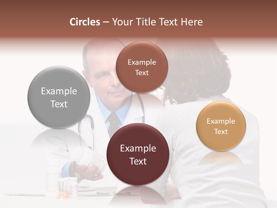 Senior Care Pain PowerPoint Template