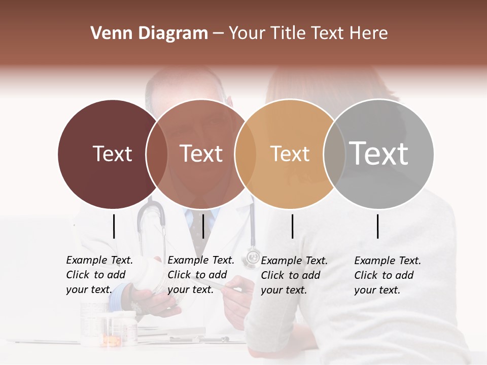 Senior Care Pain PowerPoint Template