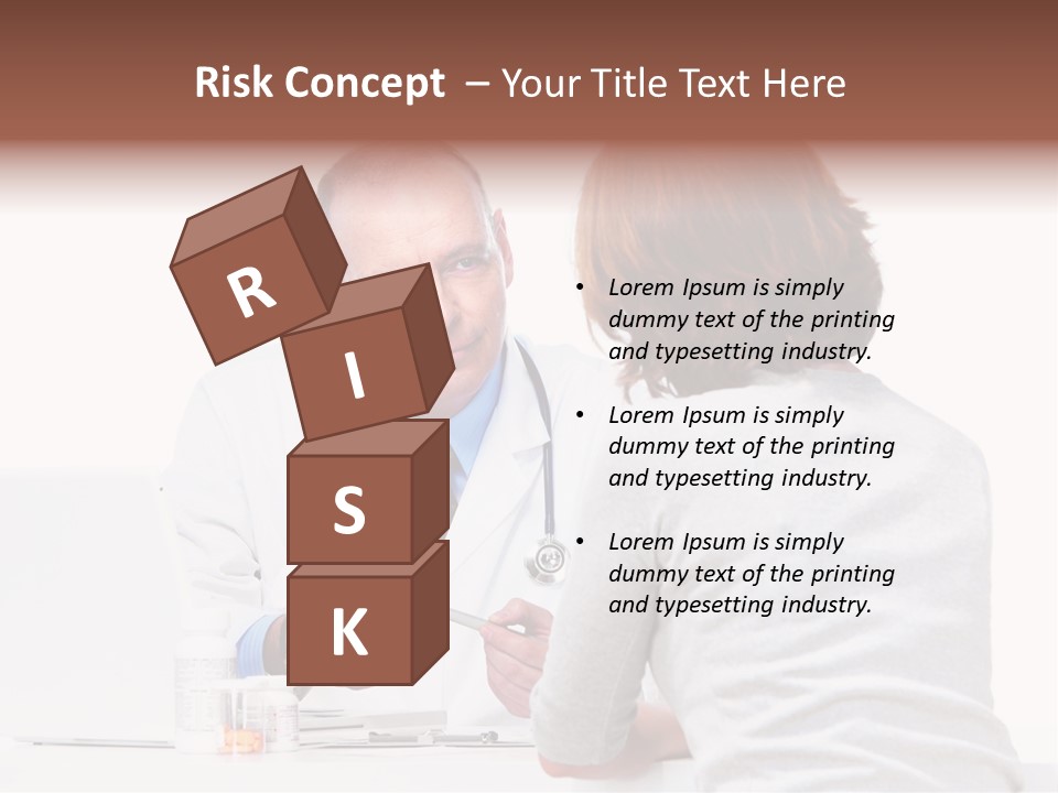 Senior Care Pain PowerPoint Template