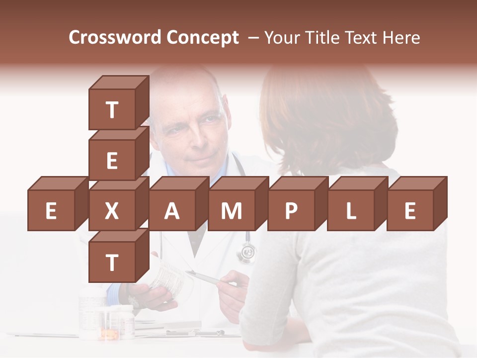 Senior Care Pain PowerPoint Template