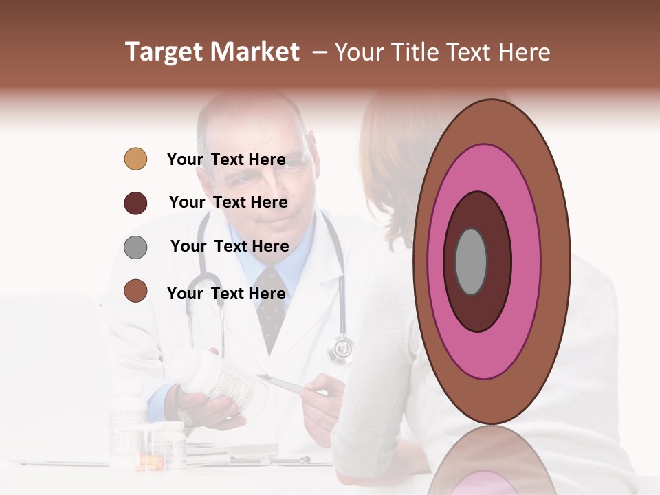 Senior Care Pain PowerPoint Template