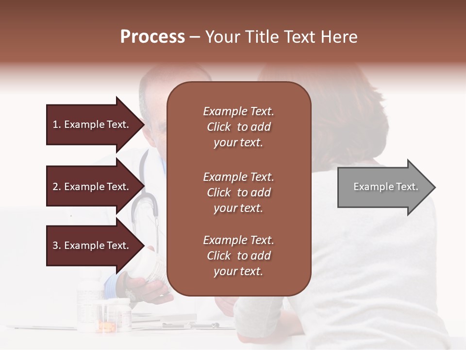 Senior Care Pain PowerPoint Template