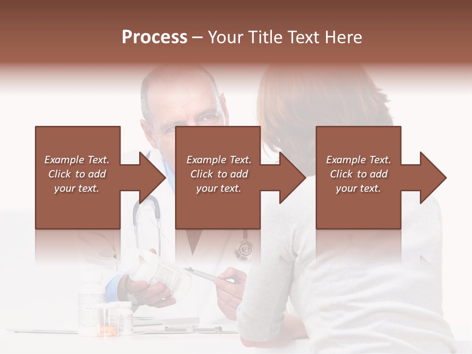 Senior Care Pain PowerPoint Template