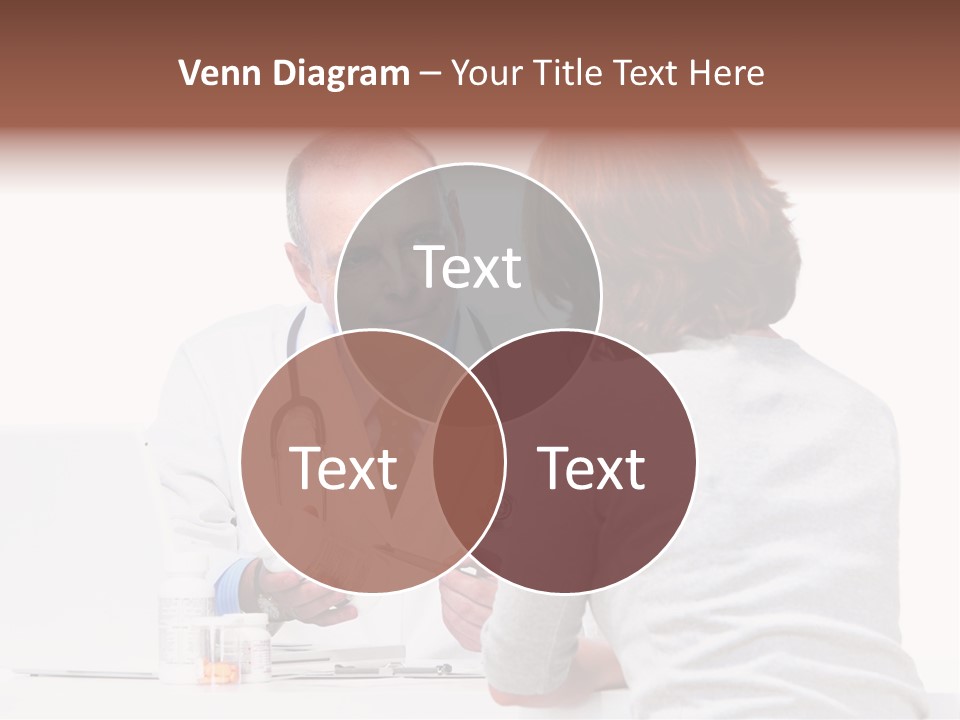 Senior Care Pain PowerPoint Template