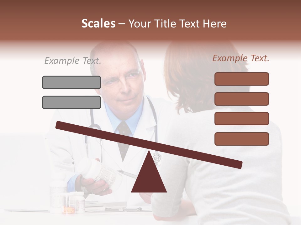 Senior Care Pain PowerPoint Template