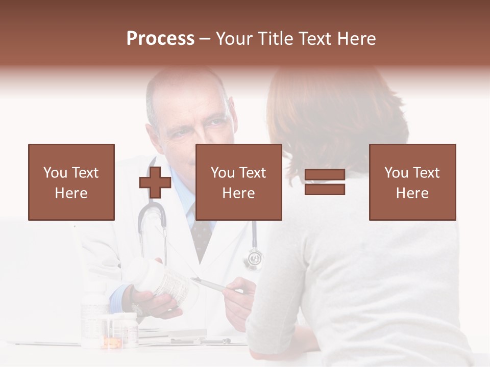 Senior Care Pain PowerPoint Template