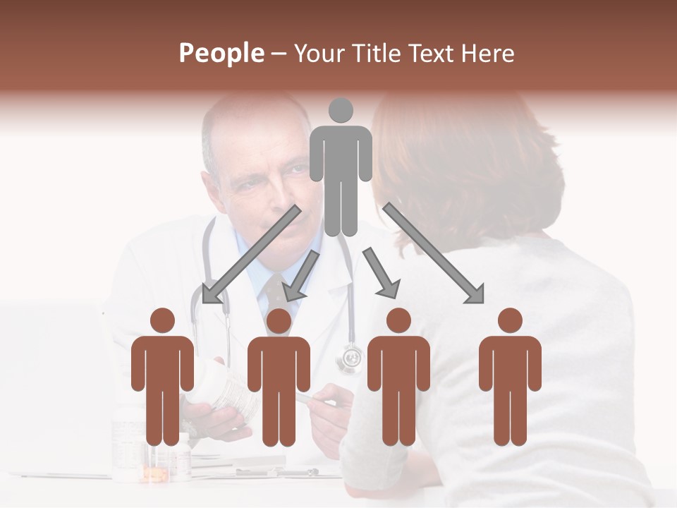 Senior Care Pain PowerPoint Template