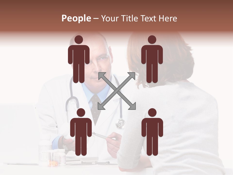 Senior Care Pain PowerPoint Template