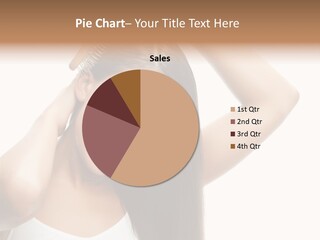 Adult White Lady PowerPoint Template
