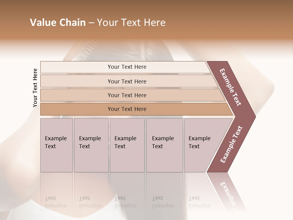 Adult White Lady PowerPoint Template