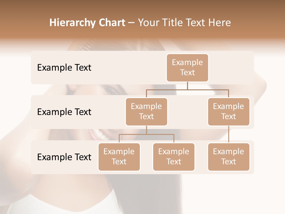 Adult White Lady PowerPoint Template