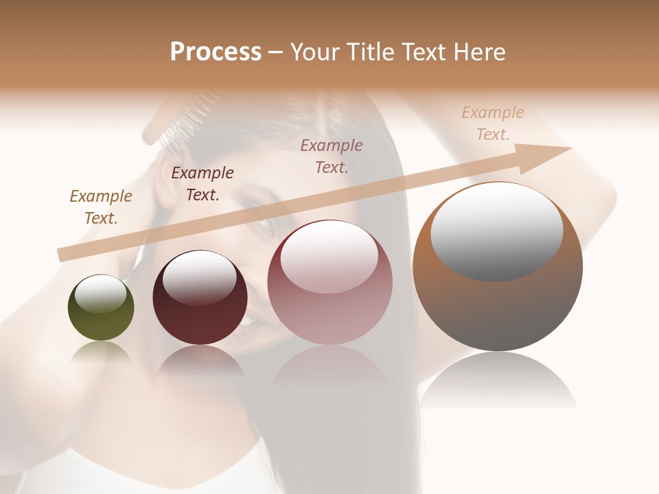 Adult White Lady PowerPoint Template