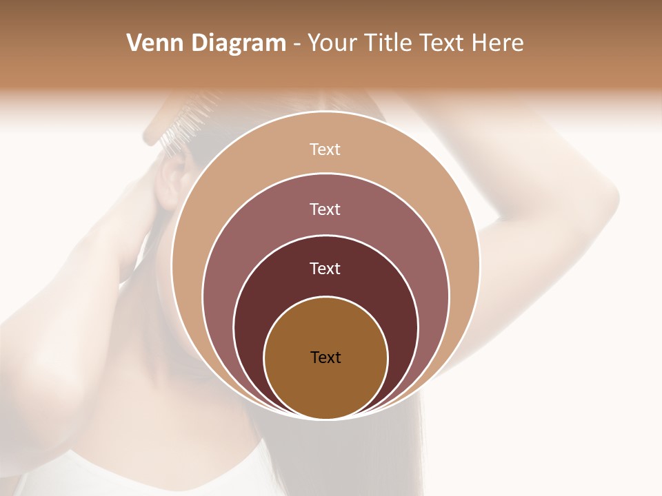 Adult White Lady PowerPoint Template