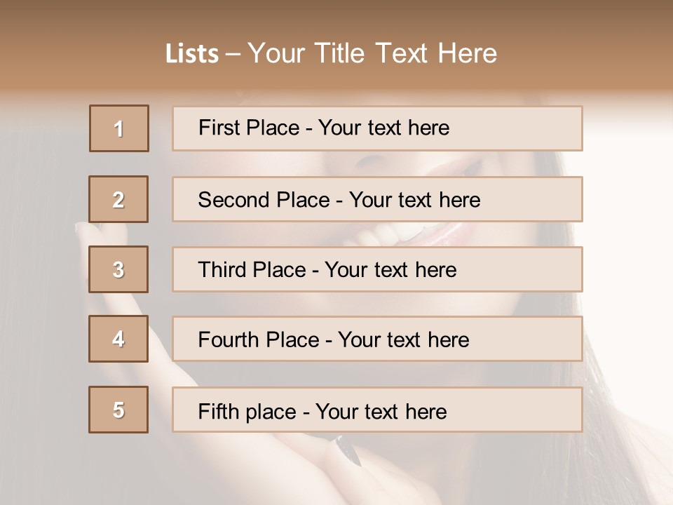 Care Beauty Beautiful PowerPoint Template