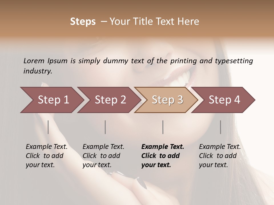 Care Beauty Beautiful PowerPoint Template