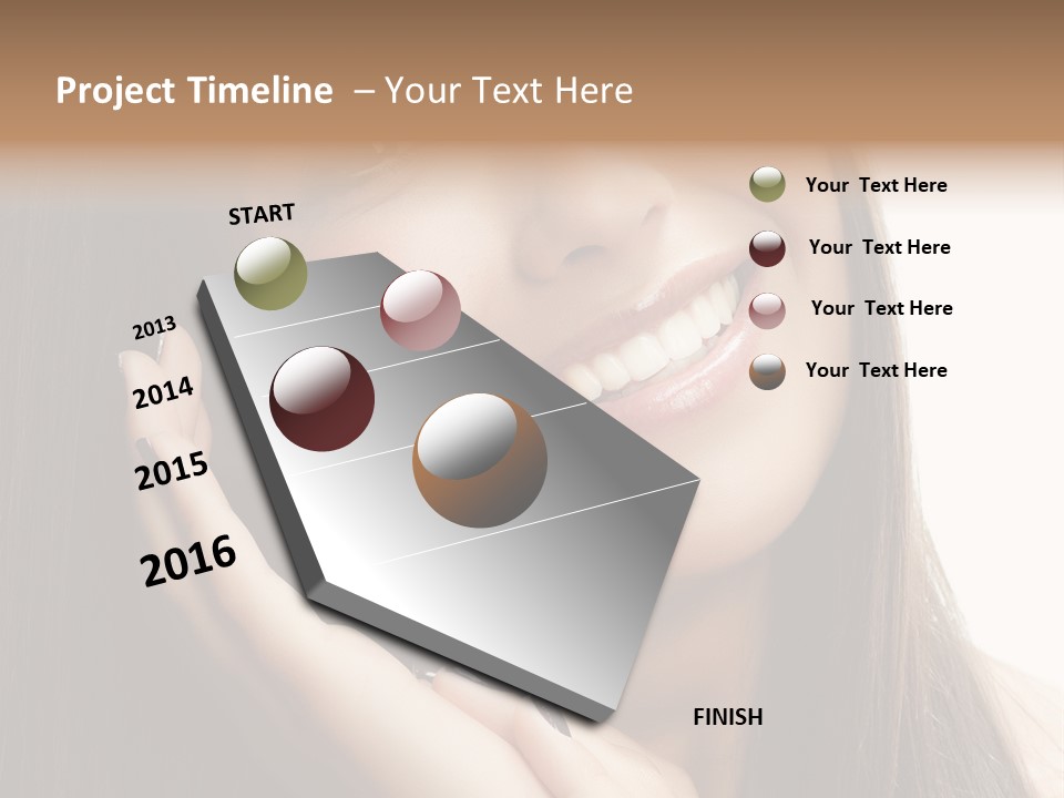 Care Beauty Beautiful PowerPoint Template