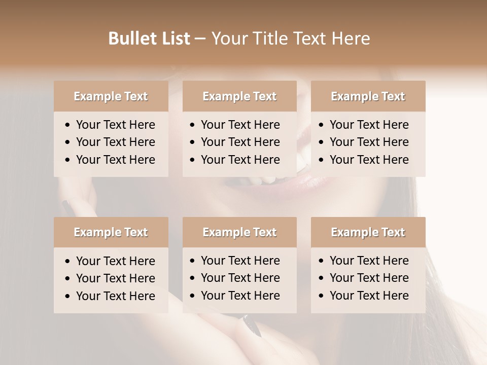 Care Beauty Beautiful PowerPoint Template