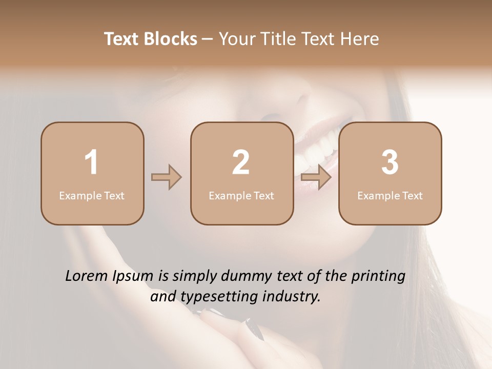 Care Beauty Beautiful PowerPoint Template