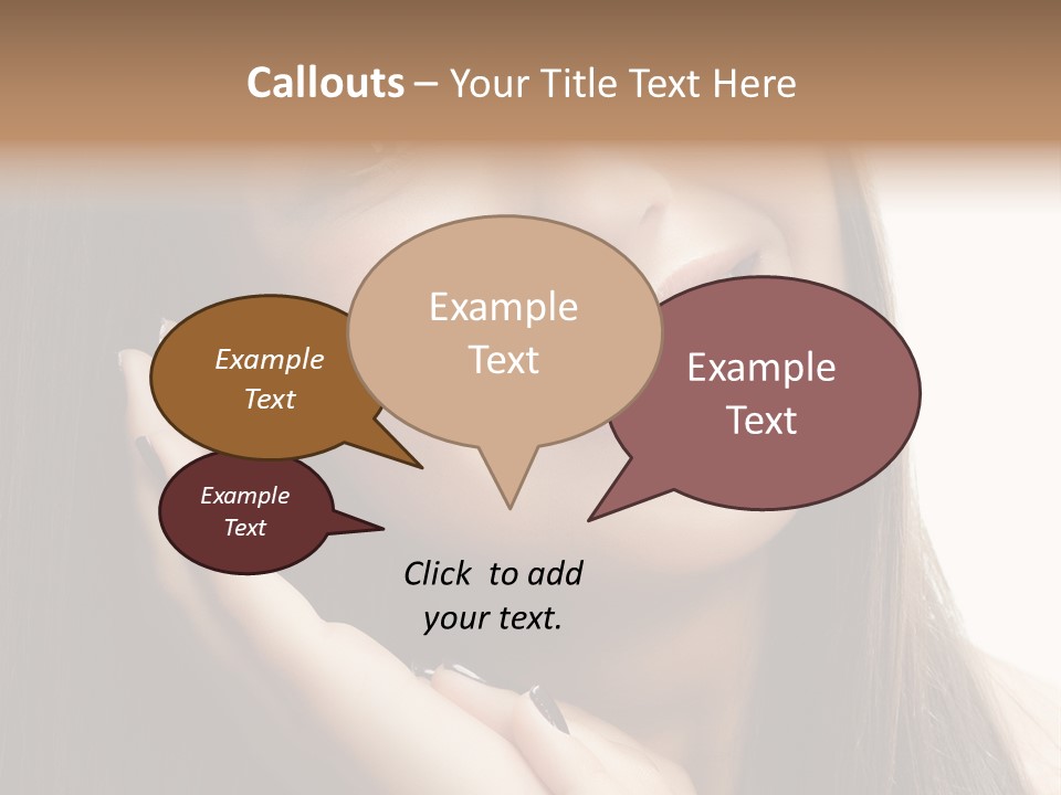 Care Beauty Beautiful PowerPoint Template