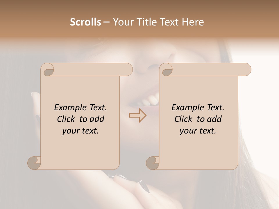 Care Beauty Beautiful PowerPoint Template