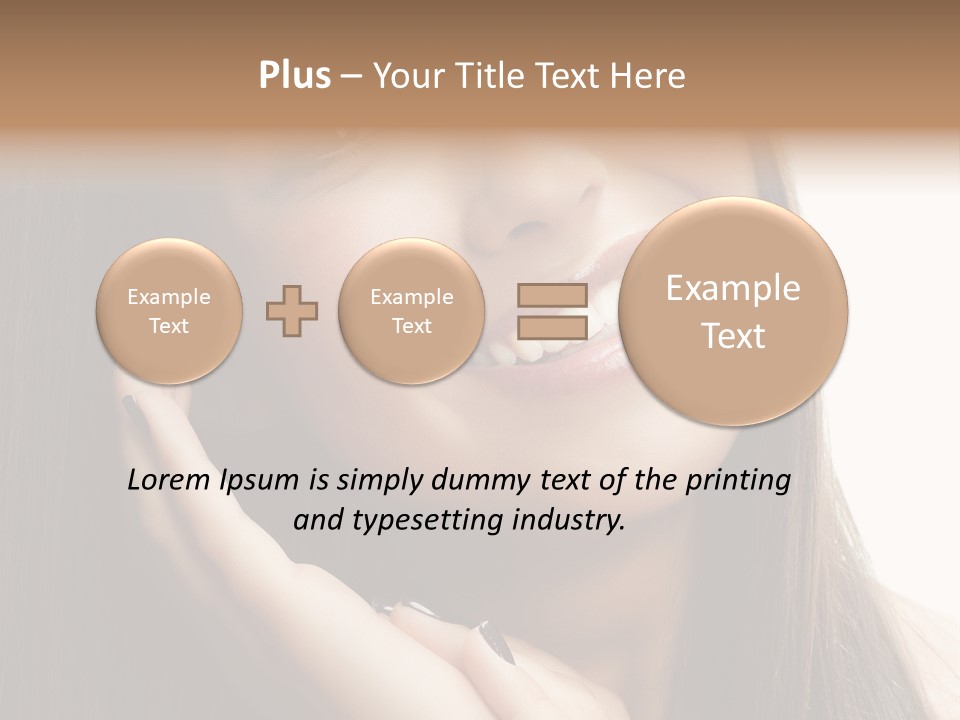 Care Beauty Beautiful PowerPoint Template