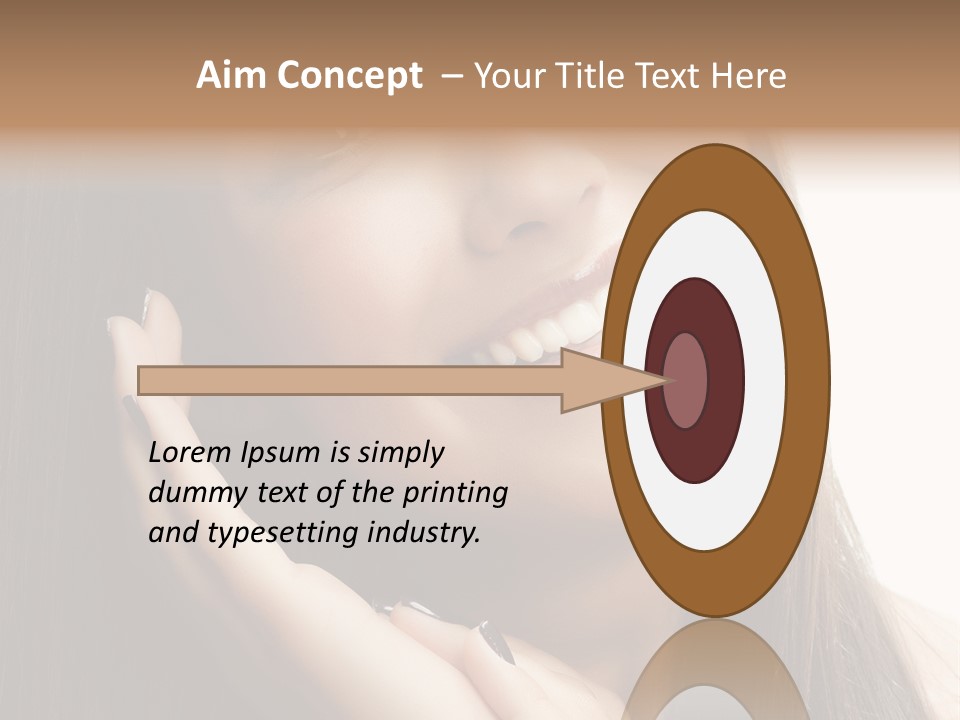 Care Beauty Beautiful PowerPoint Template