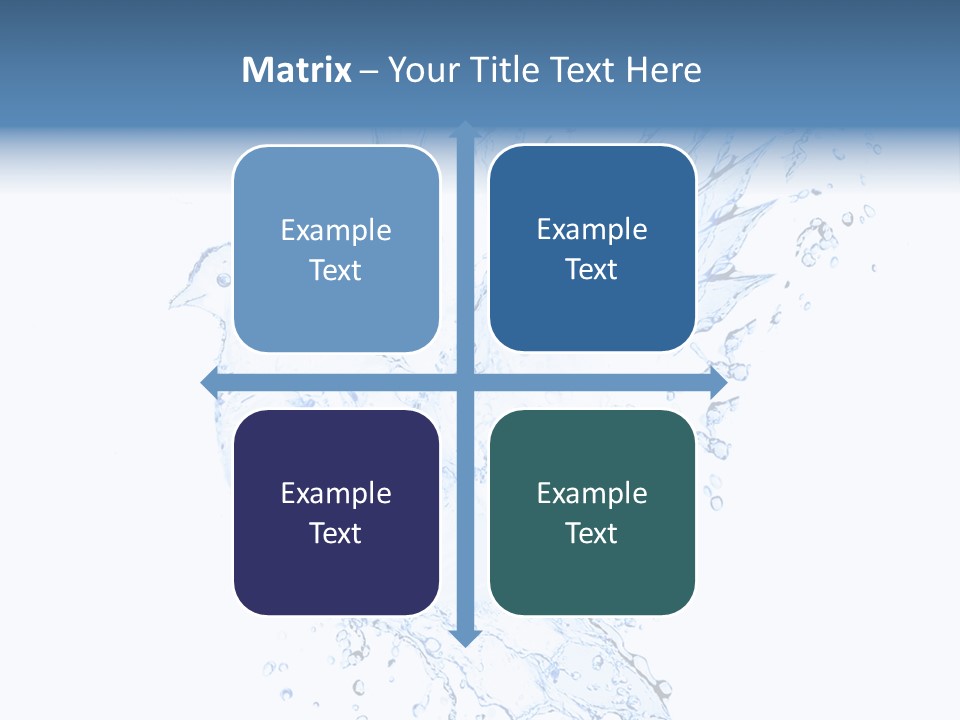 Fresh Dove Splash PowerPoint Template