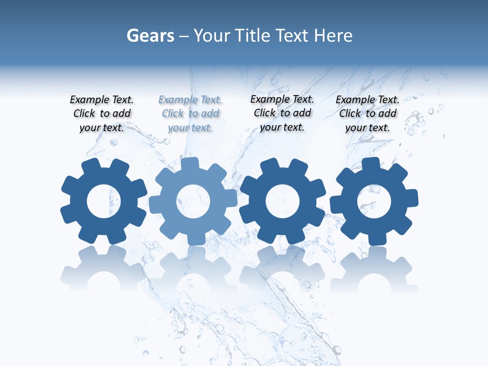 Fresh Dove Splash PowerPoint Template