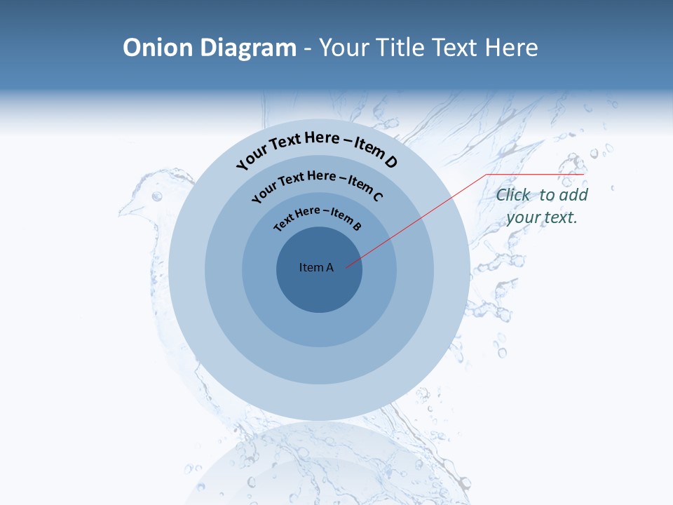 Fresh Dove Splash PowerPoint Template