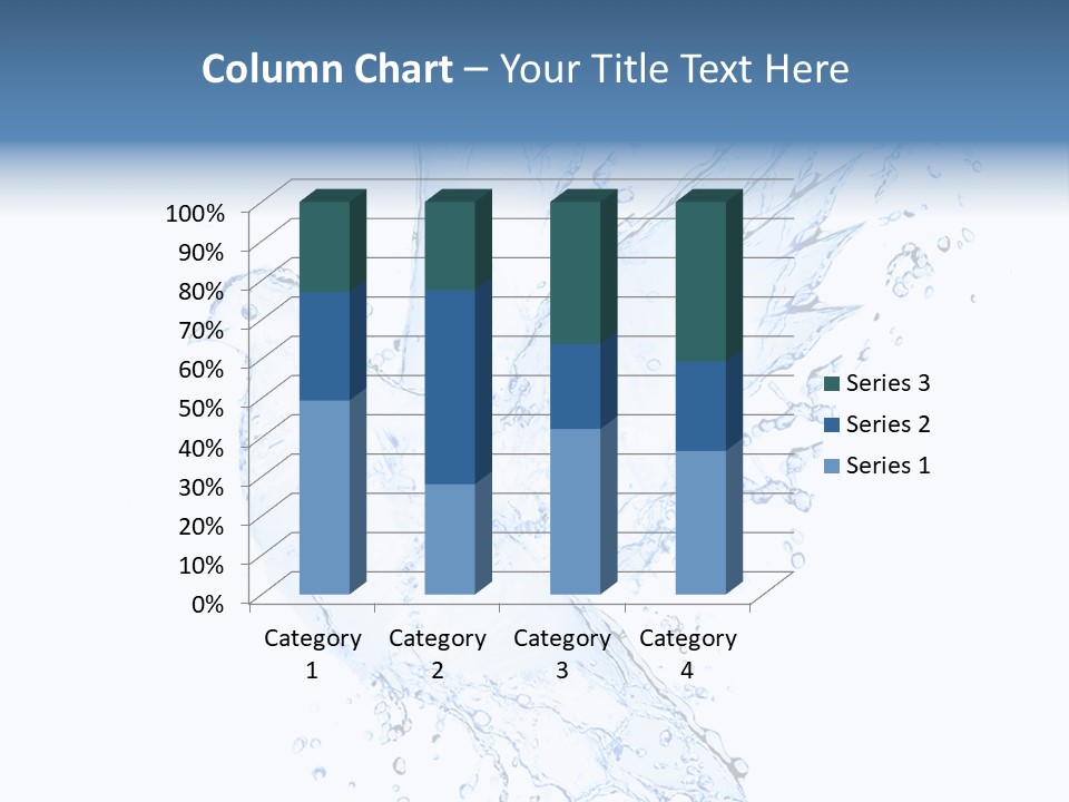 Fresh Dove Splash PowerPoint Template
