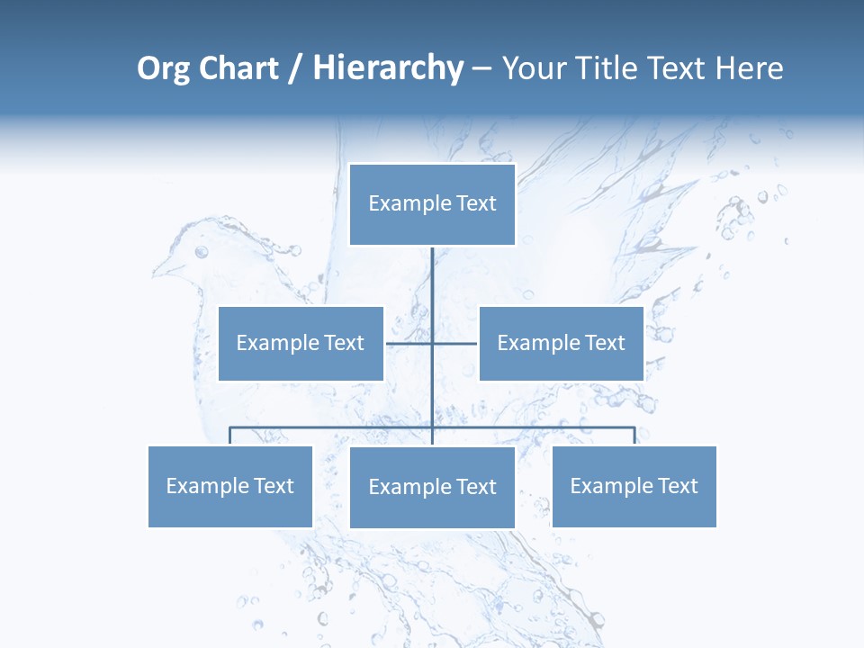 Fresh Dove Splash PowerPoint Template