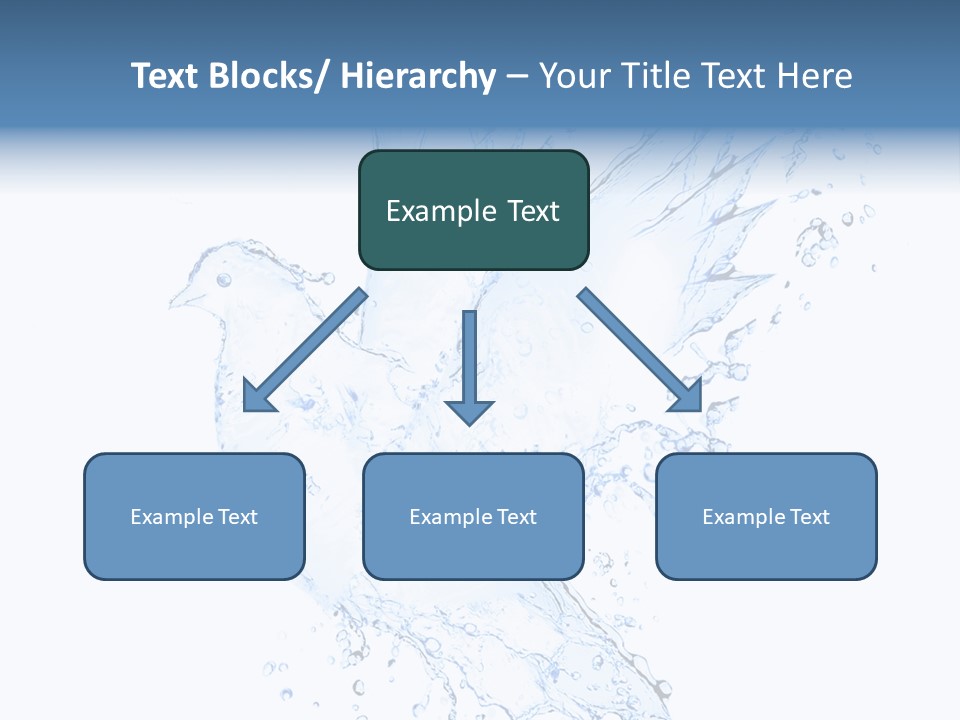 Fresh Dove Splash PowerPoint Template