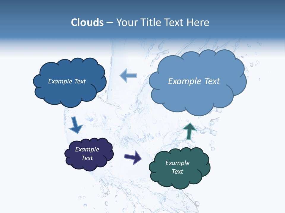 Fresh Dove Splash PowerPoint Template