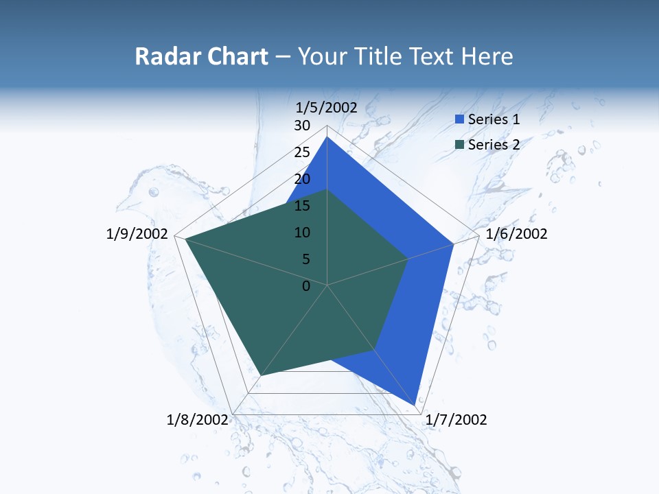 Fresh Dove Splash PowerPoint Template