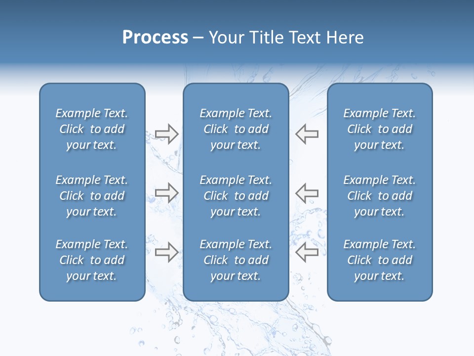 Fresh Dove Splash PowerPoint Template