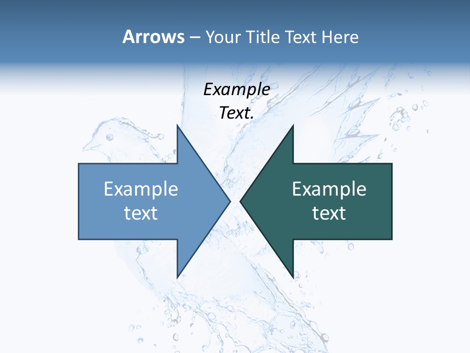 Fresh Dove Splash PowerPoint Template