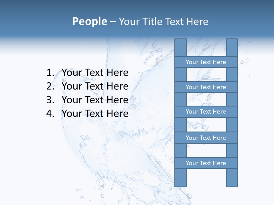 Fresh Dove Splash PowerPoint Template