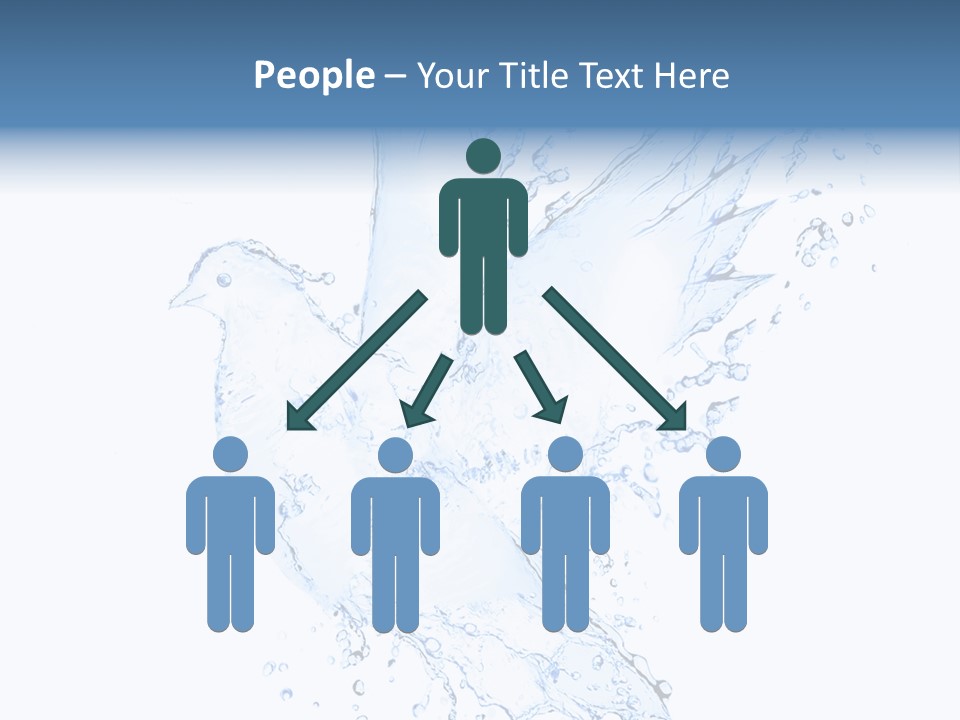 Fresh Dove Splash PowerPoint Template