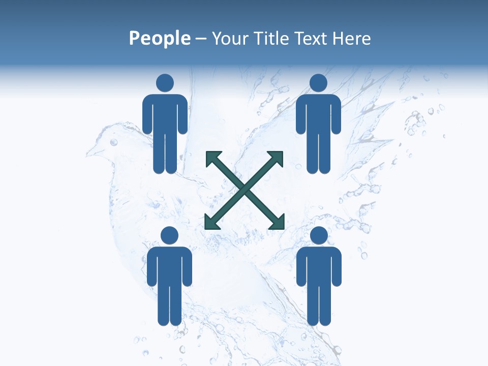 Fresh Dove Splash PowerPoint Template