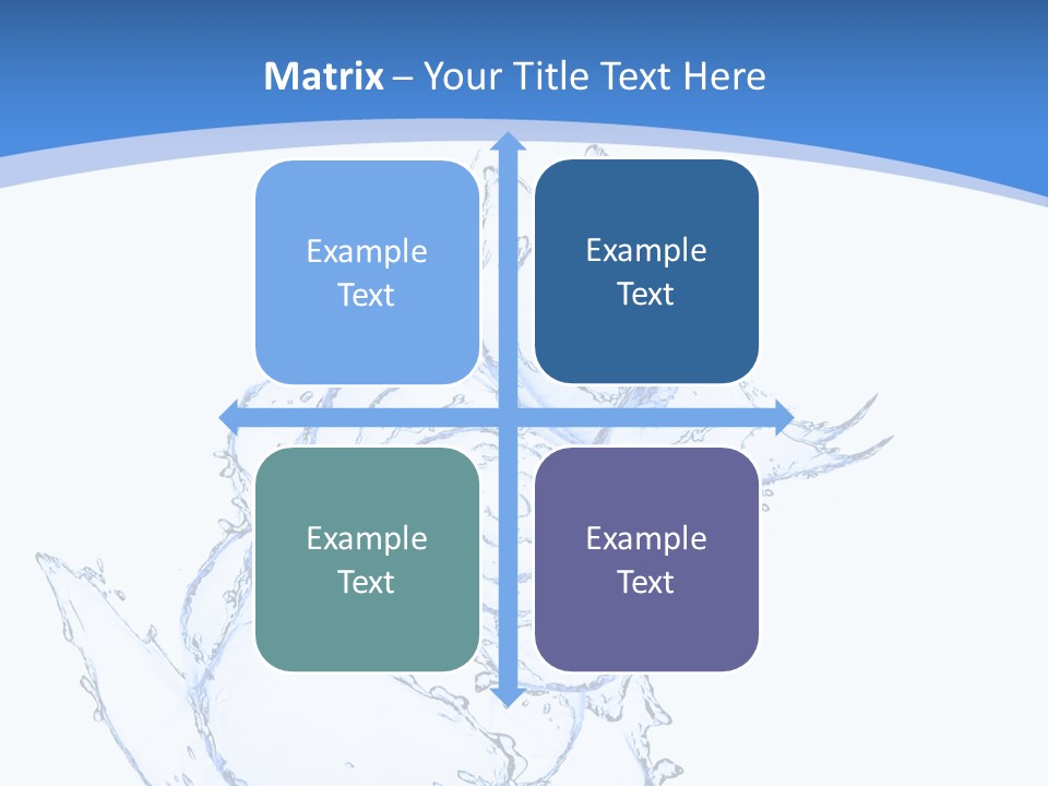 Rose Wash Macro PowerPoint Template