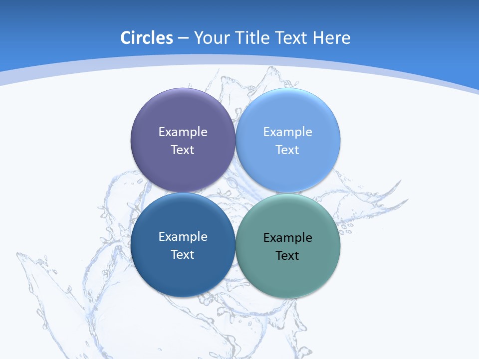 Rose Wash Macro PowerPoint Template
