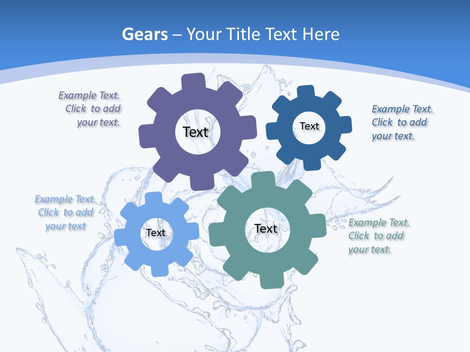 Rose Wash Macro PowerPoint Template