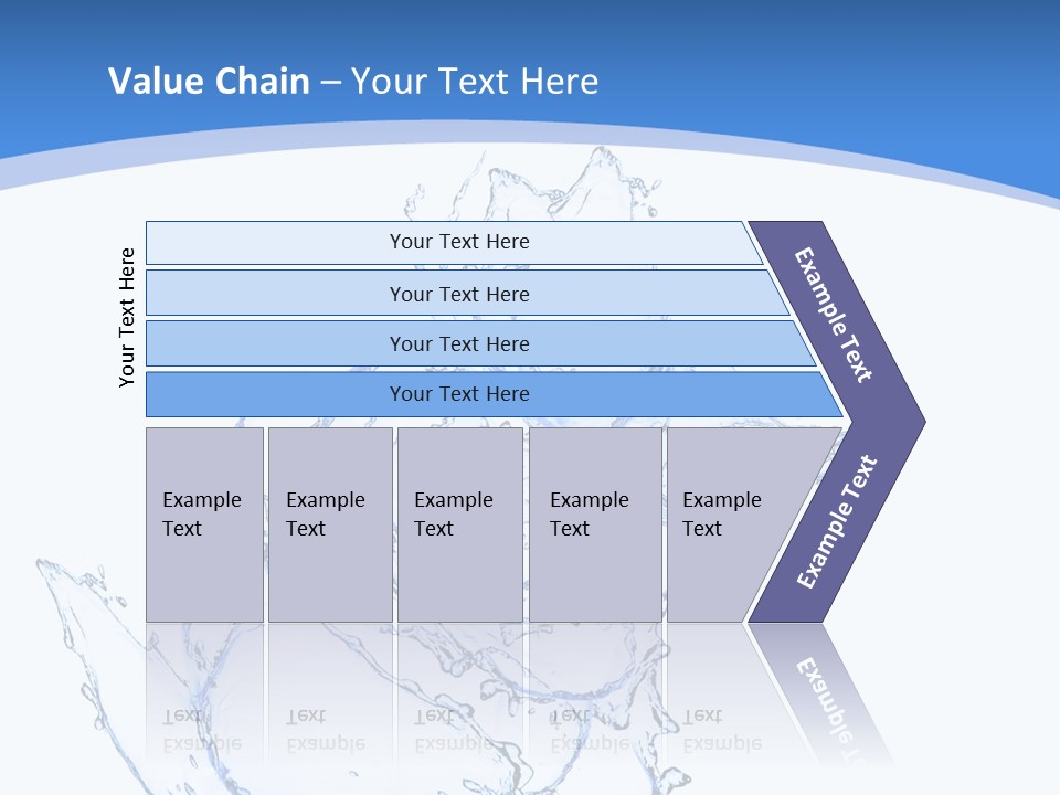 Rose Wash Macro PowerPoint Template