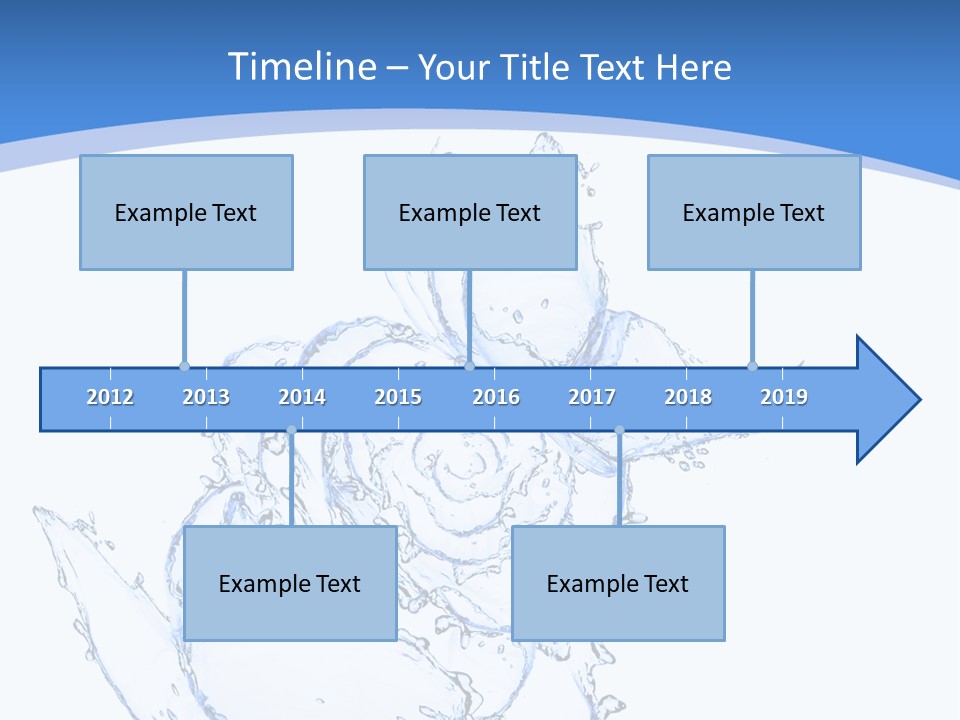 Rose Wash Macro PowerPoint Template