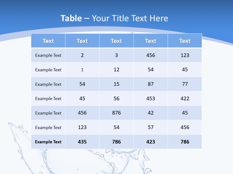 Rose Wash Macro PowerPoint Template