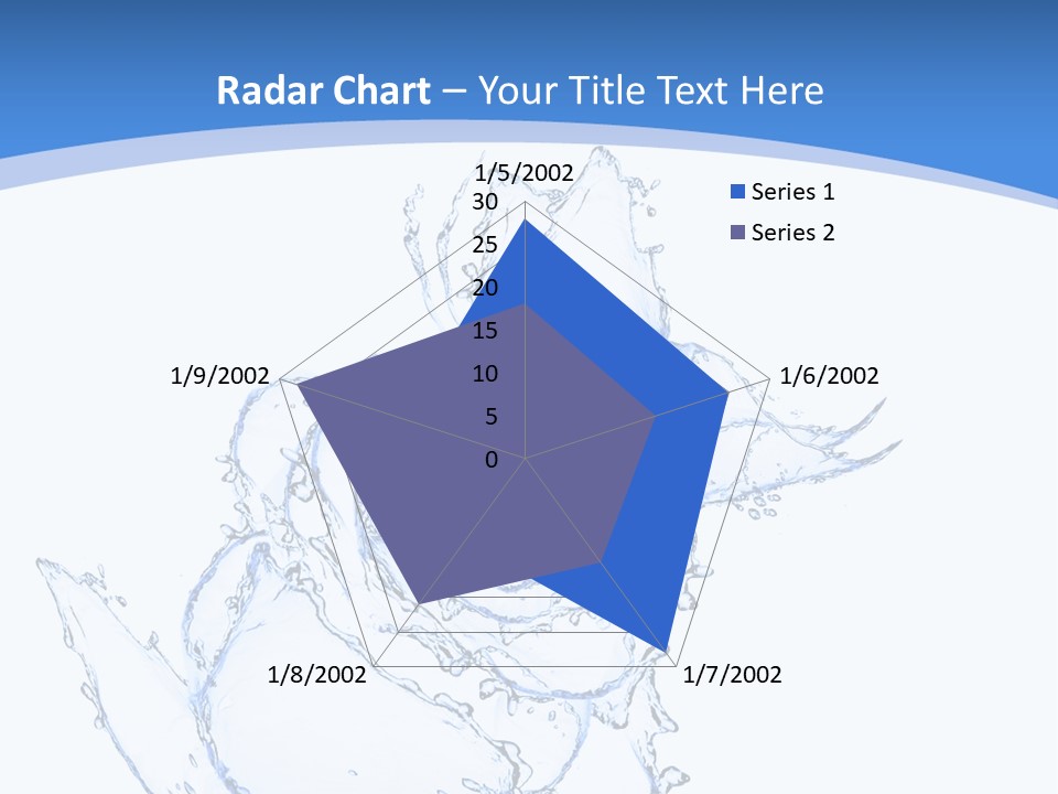 Rose Wash Macro PowerPoint Template